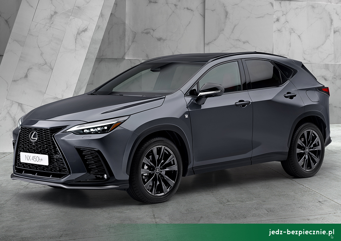 Premiera tygodnia - Lexus NX II - przód hybrydy plug-in 450h+